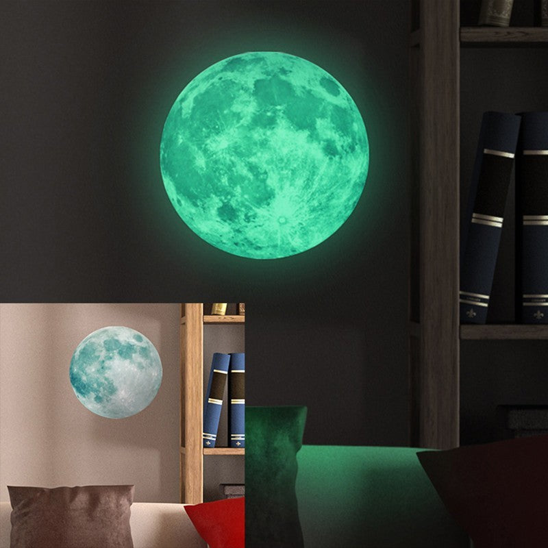 30CM Moon Decorative Wall Stickers