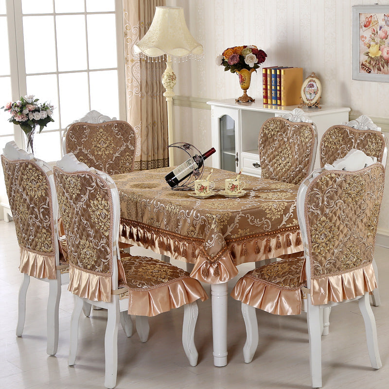 Tablecloth Round Tablecloth Chair Cushion