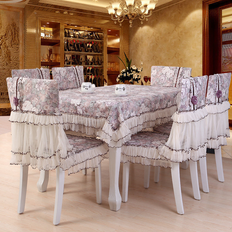 Cushion Dining Chair Cover Tea Table Cloth