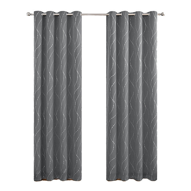 Modern Minimalist Furnishings Decorative Blackout Curtains